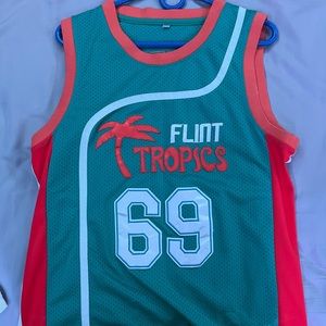 Flint Tropics #69 DOWNTOWN jersey.